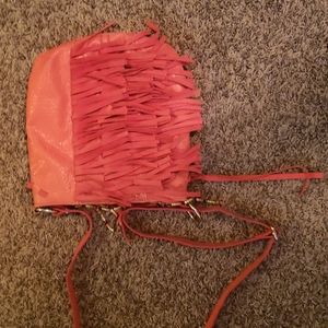 Jessica Simpson Orange 10in × 12in Shoulder Bag Women's Purse